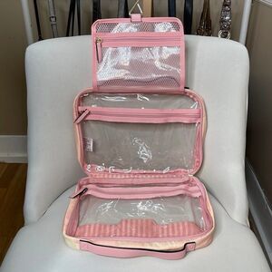 Victoria's Secret Y2k Vintage Sunset Jetsetter Hanging Toiletry Travel Bag